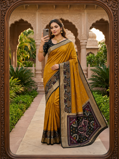 Pochampalli Silk Saree