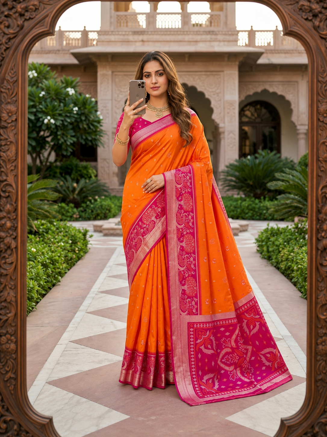 Pochampalli Silk Saree