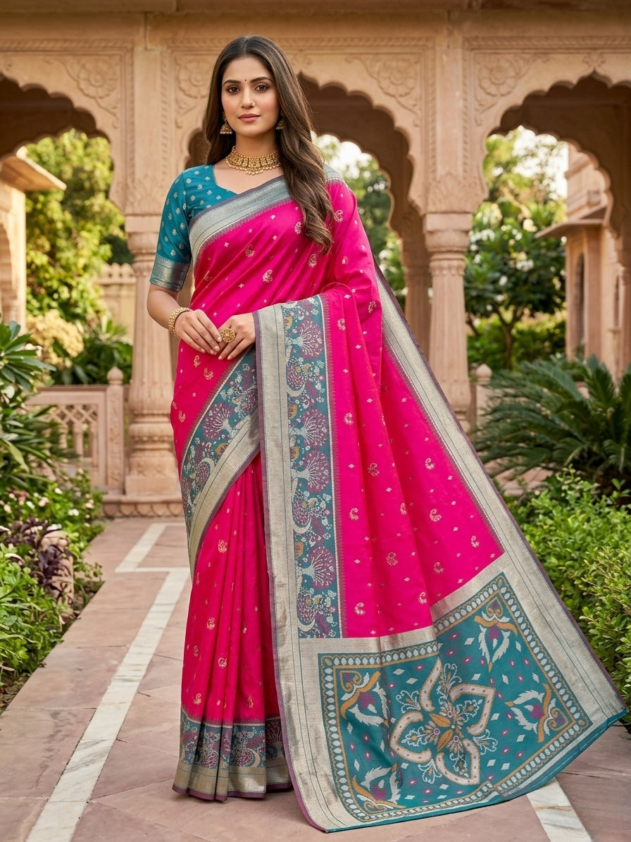 Pochampalli Silk Saree