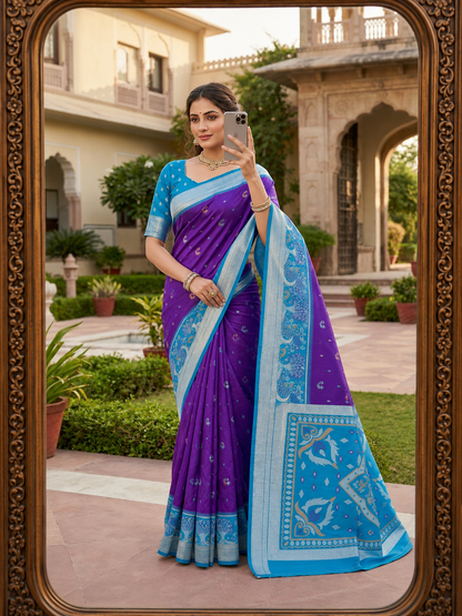 Pochampalli Silk Saree