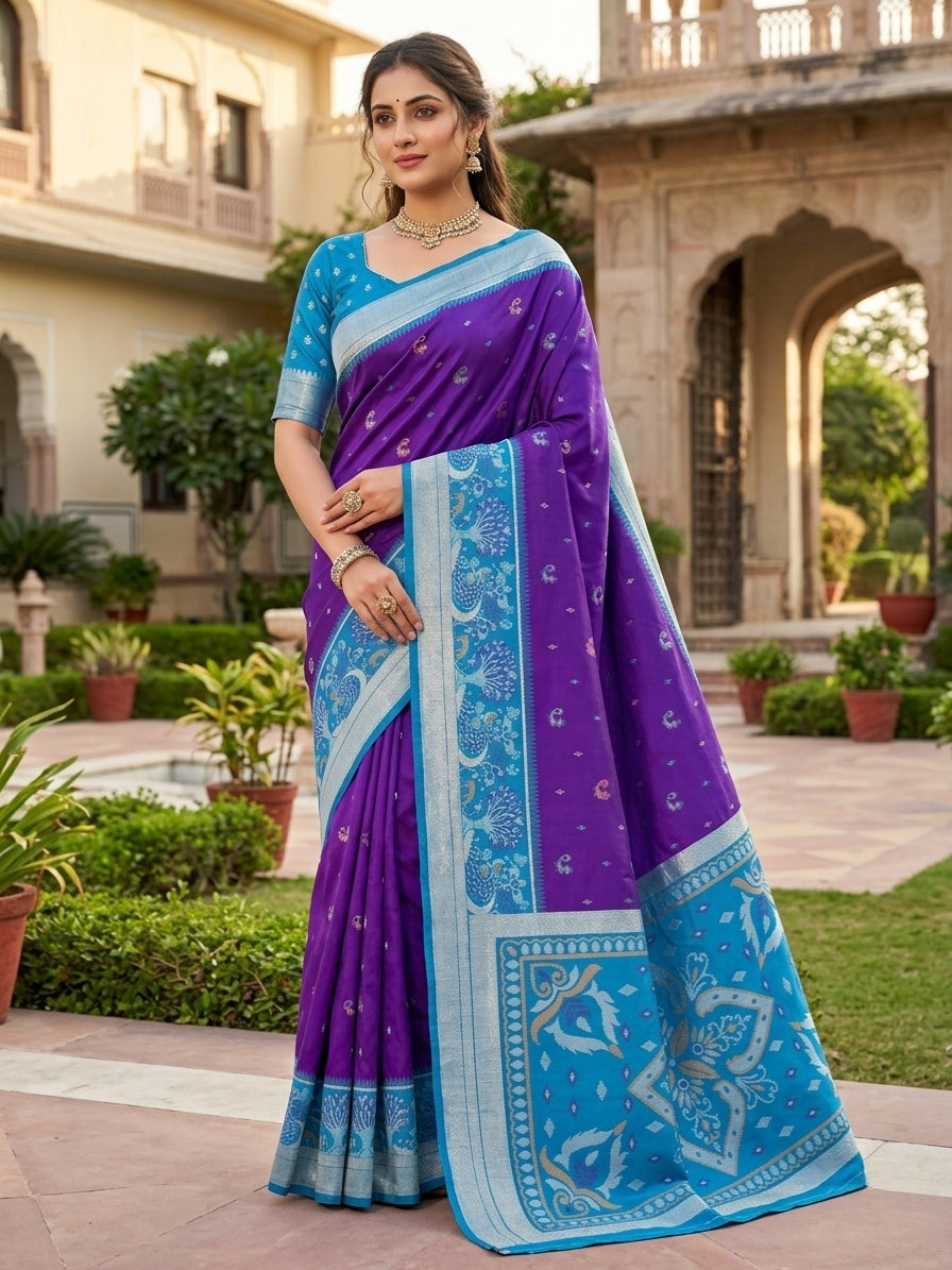 Pochampalli Silk Saree