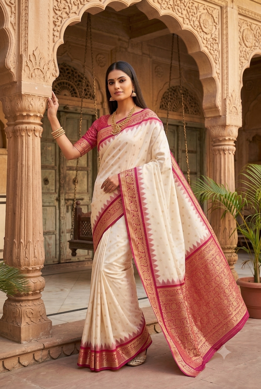 Catalogue Designer Banarasi Silk Saree