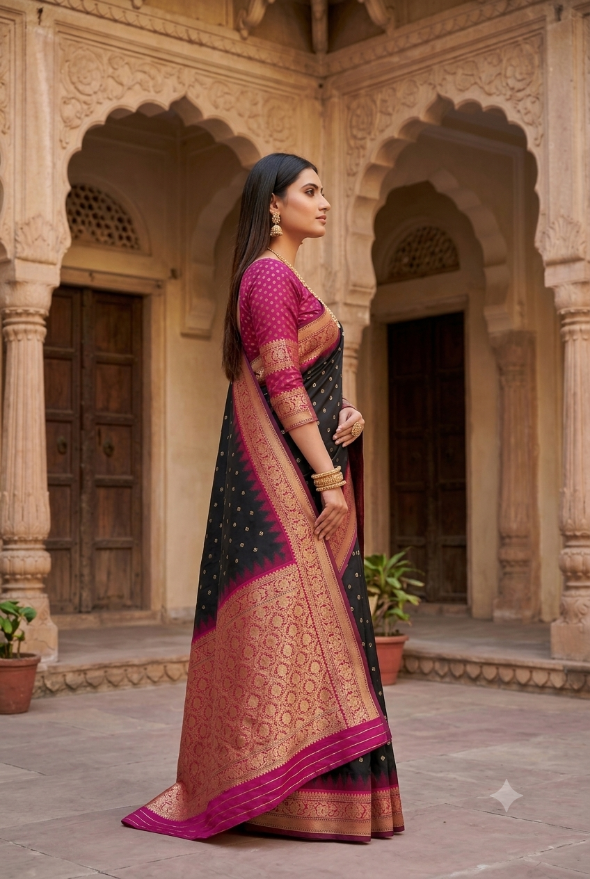 Catalogue Designer Banarasi Silk Saree .