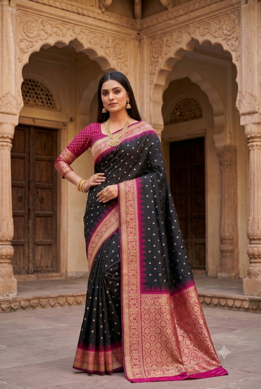 Catalogue Designer Banarasi Silk Saree .