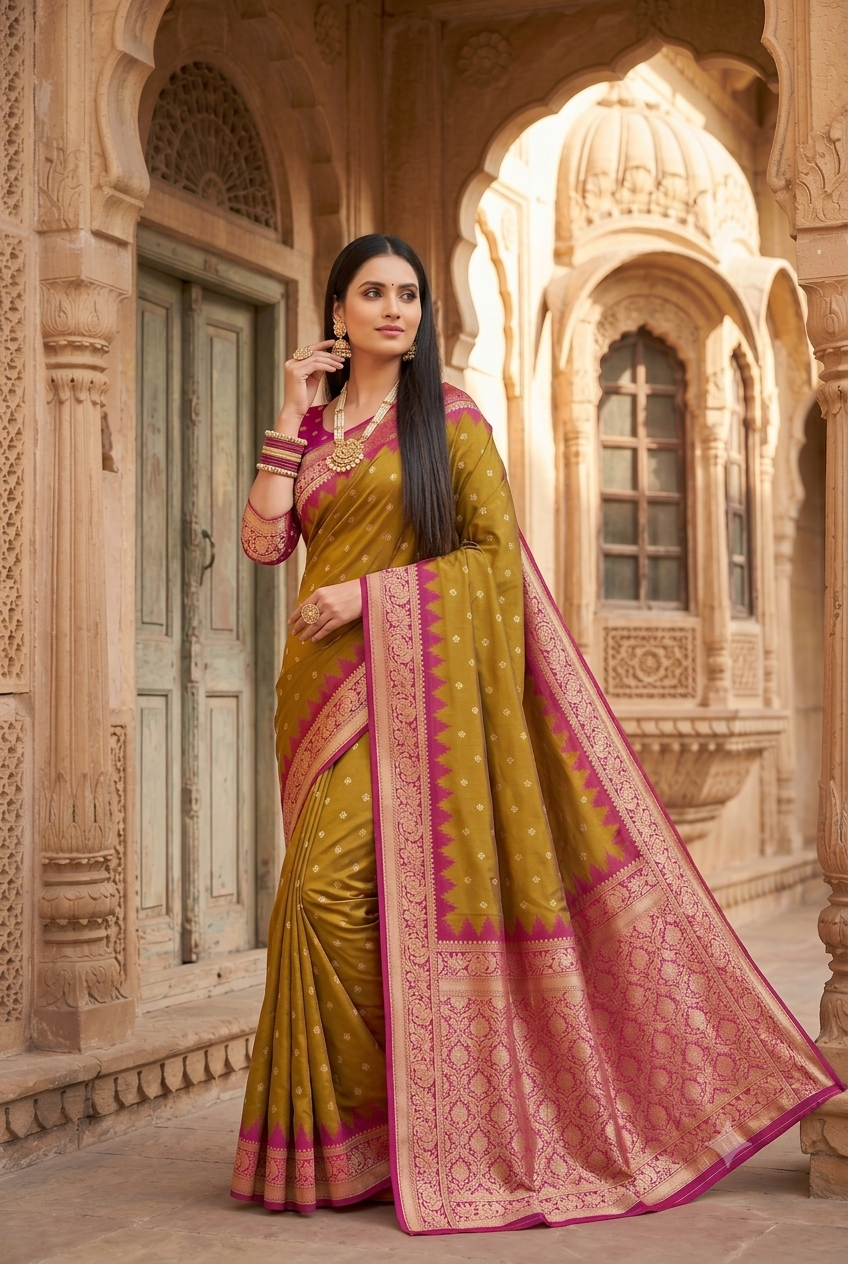 Catalogue Designer Banarasi Silk Saree