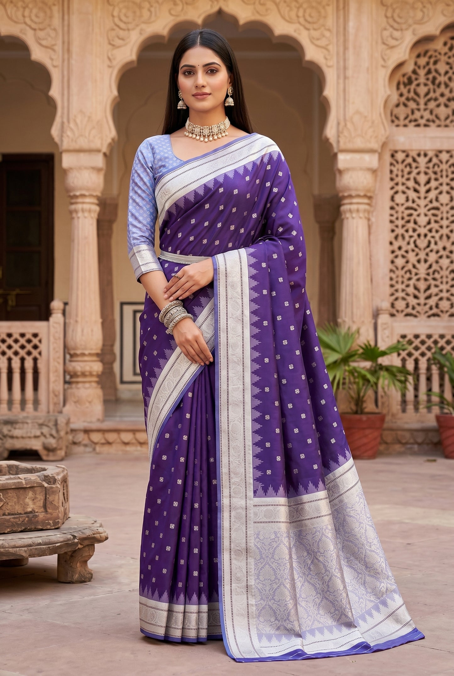 Catalogue Designer Banarasi Silk Saree