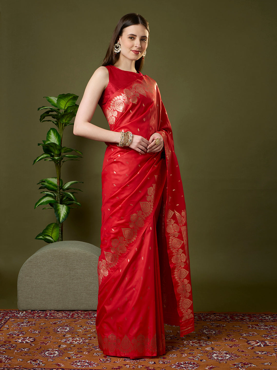 Catalogue Designer Banarasi Silk Saree
