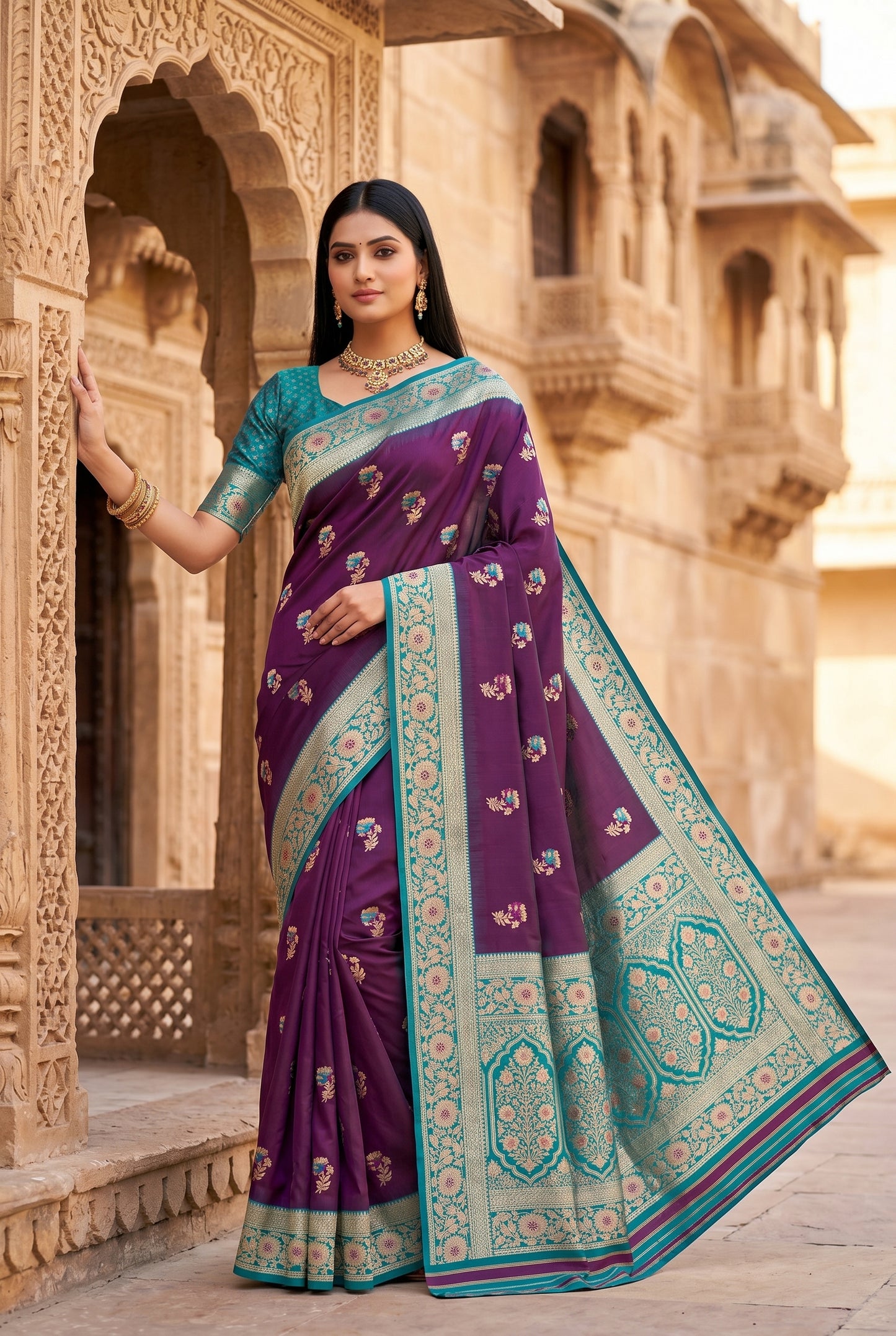 Catalogue Designer Banarasi Silk Saree
