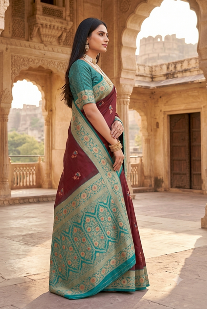 Catalogue Designer Banarasi Silk Saree