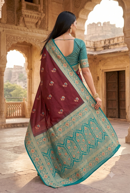 Catalogue Designer Banarasi Silk Saree
