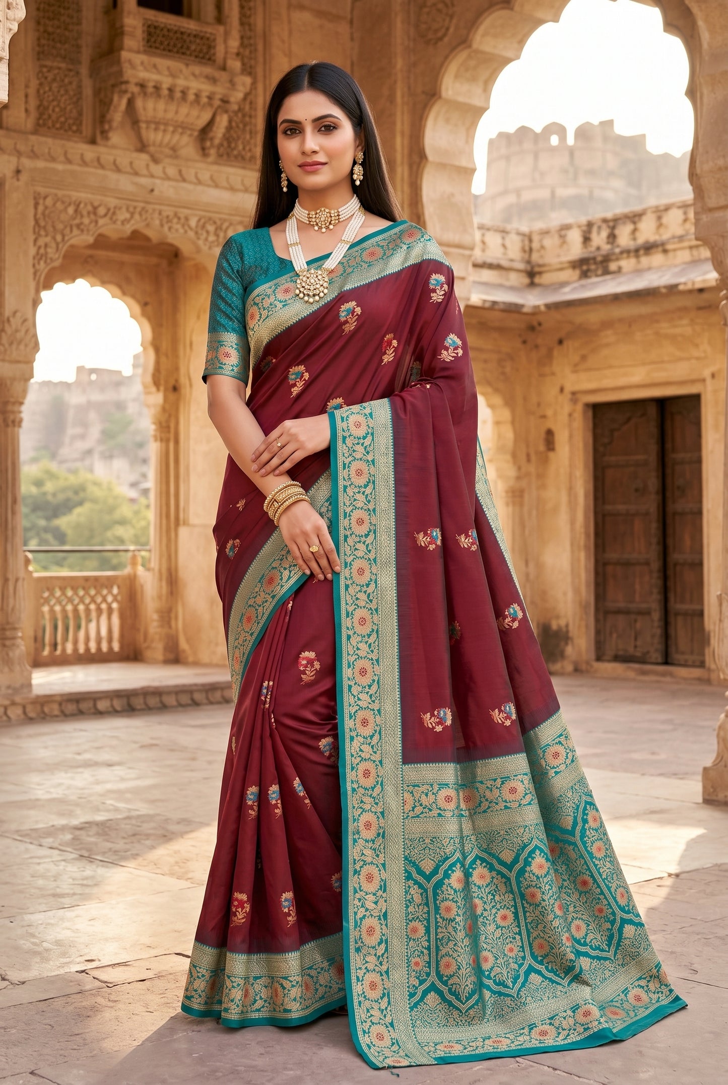 Catalogue Designer Banarasi Silk Saree