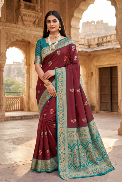 Catalogue Designer Banarasi Silk Saree