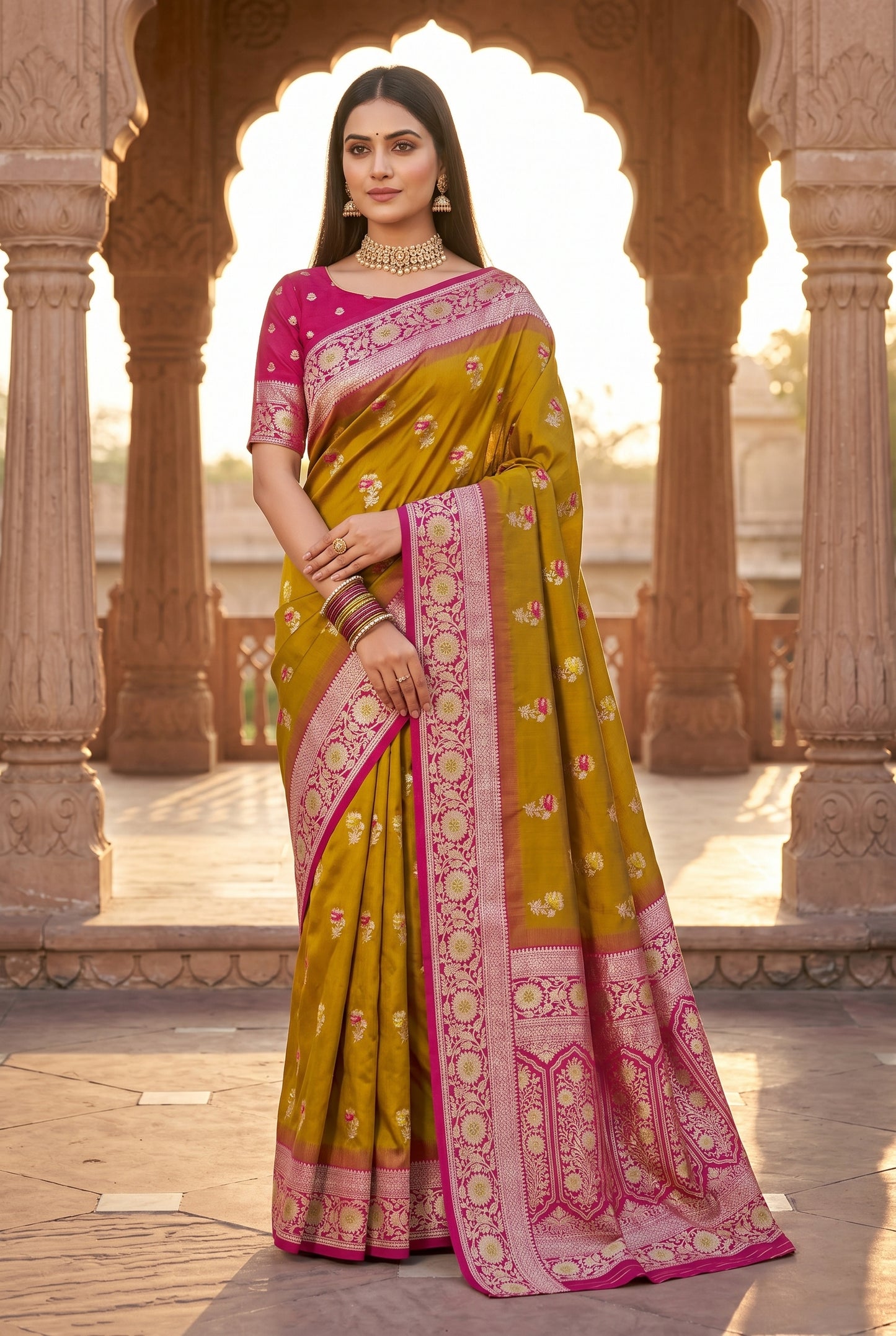 Catalogue Designer Banarasi Silk Saree