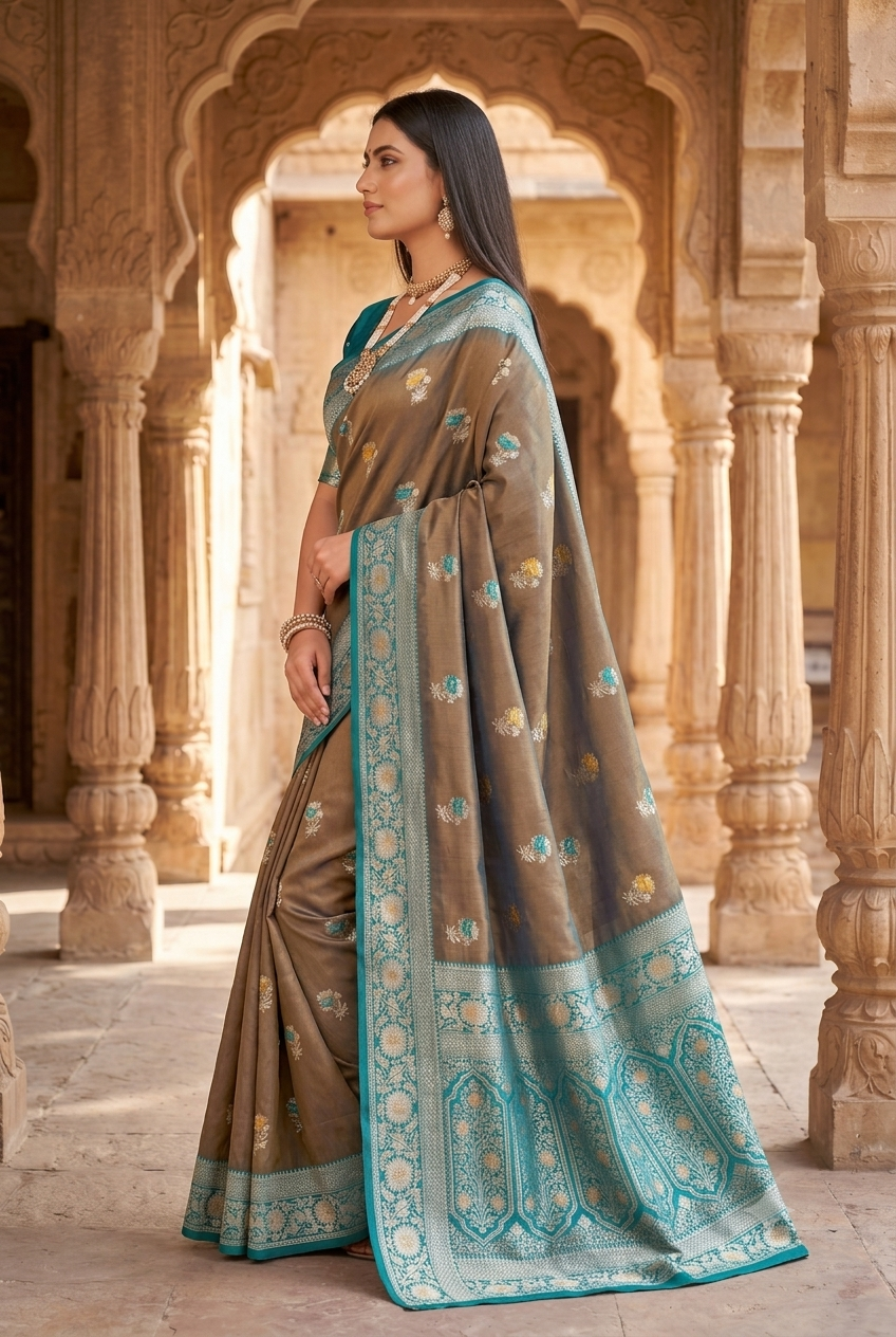 Catalogue Designer Banarasi Silk Saree