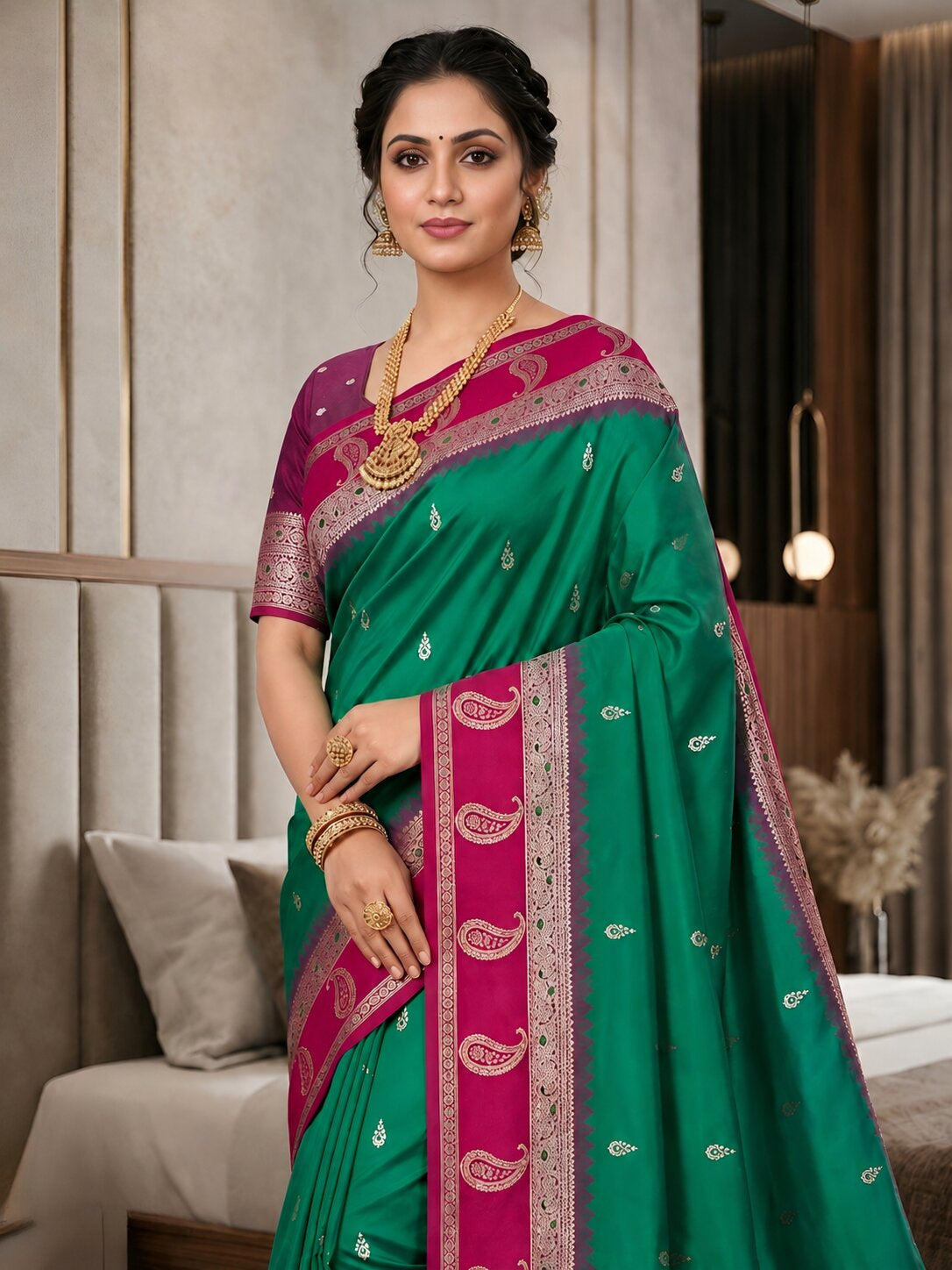 Catalogue Designer Banarasi Silk Saree