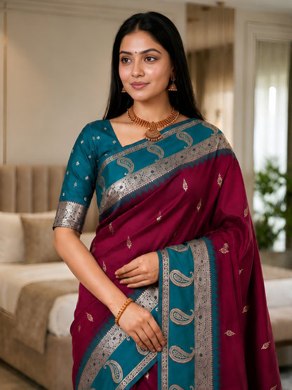 Catalogue Designer Banarasi Silk Saree