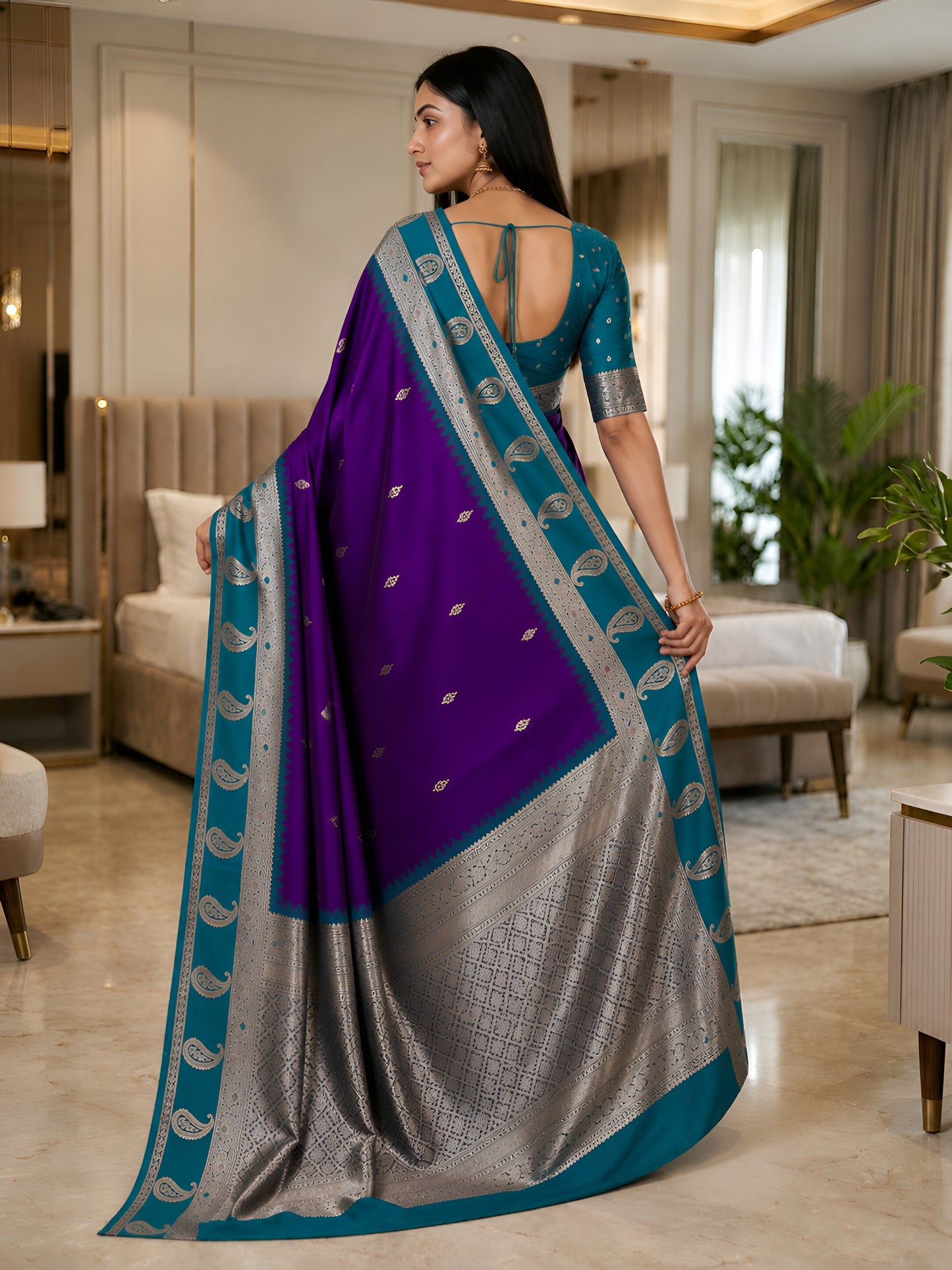 Catalogue Designer Banarasi Silk Saree