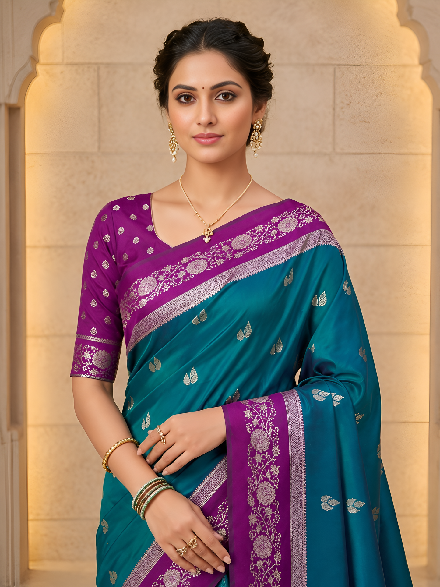 Catalogue Designer Banarasi Silk Saree