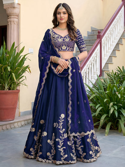 Latest Semi Stitched Lehenga Choli With Dupatta