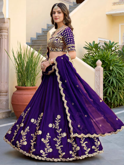 Latest Semi Stitched Lehenga Choli With Dupatta