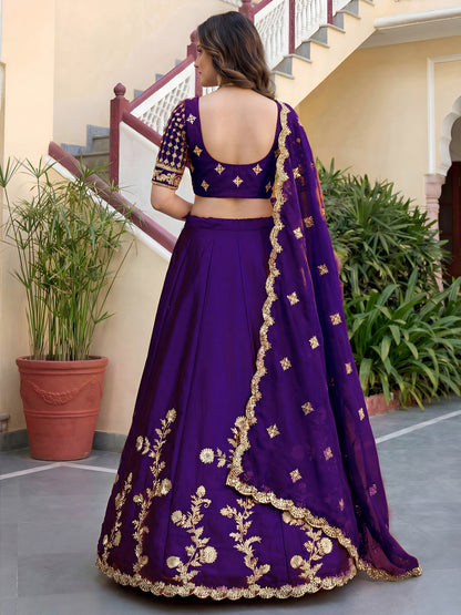 Latest Semi Stitched Lehenga Choli With Dupatta