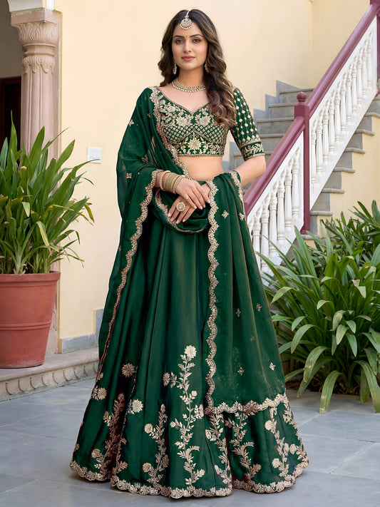 Latest Semi Stitched Lehenga Choli With Dupatta