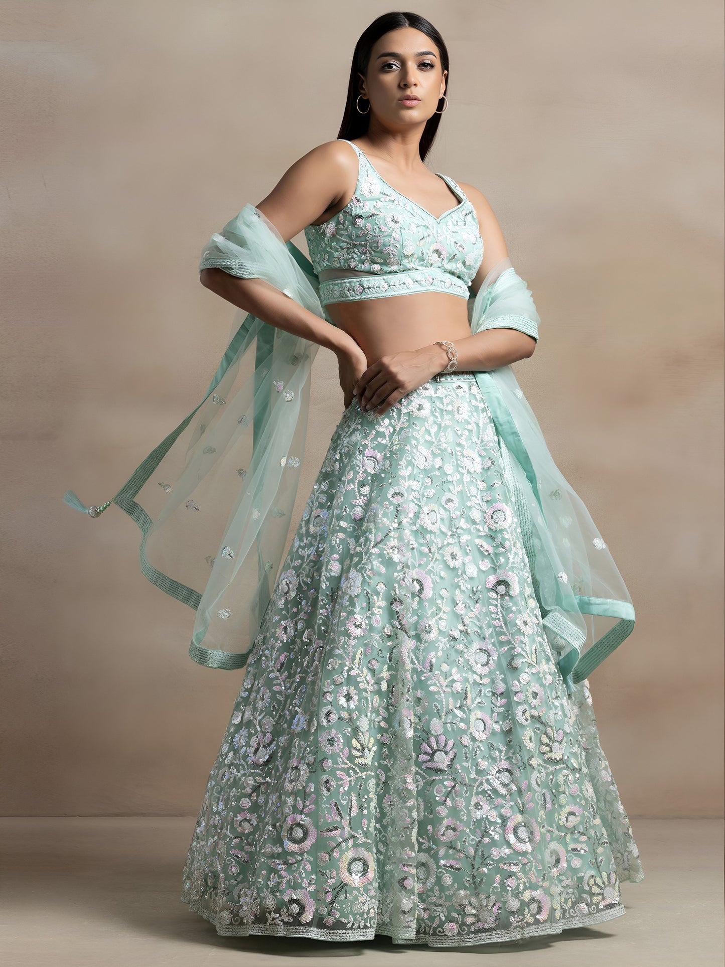 Latest Semi Stitched Lehenga Choli With Dupatta