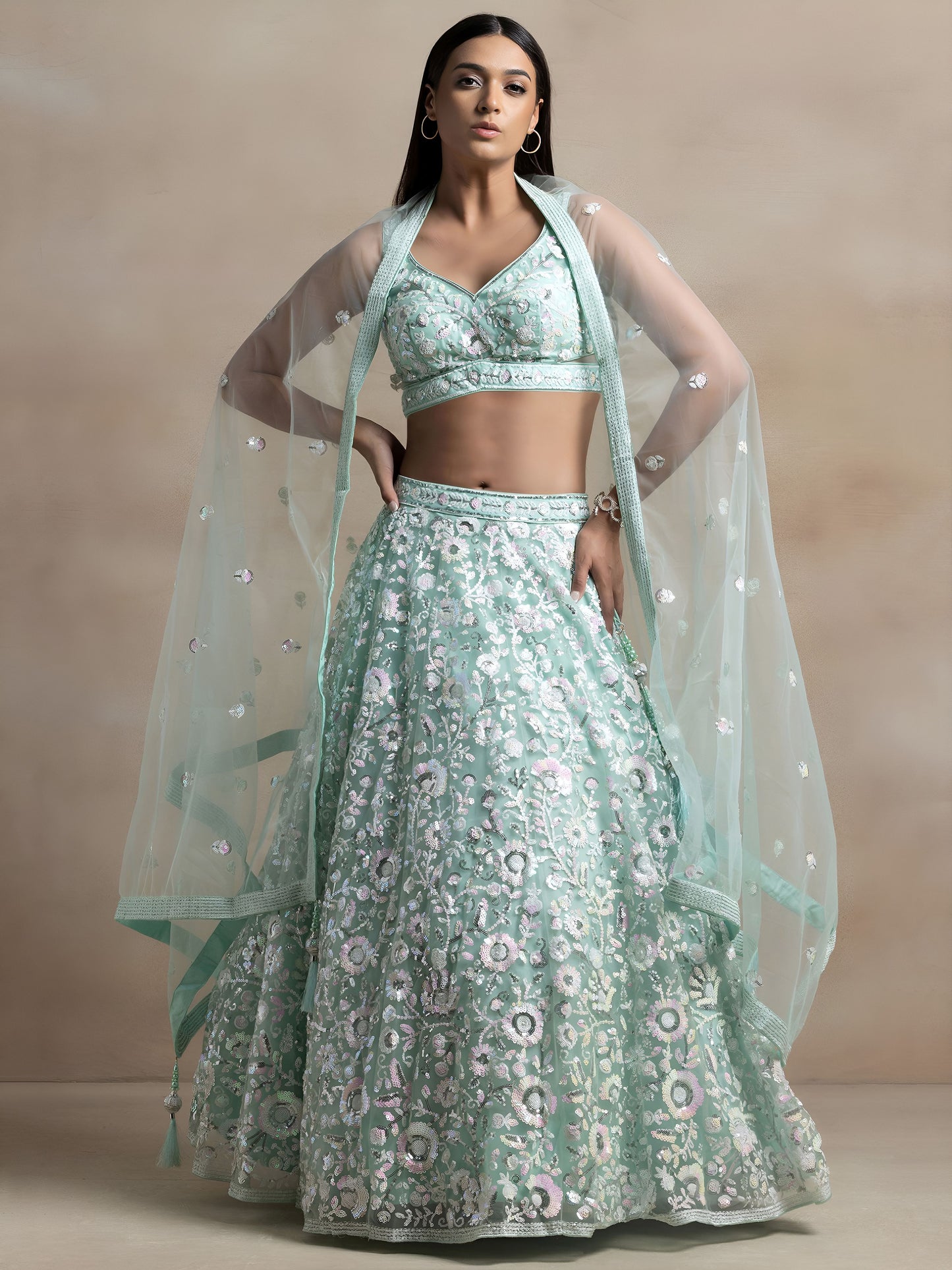 Latest Semi Stitched Lehenga Choli With Dupatta