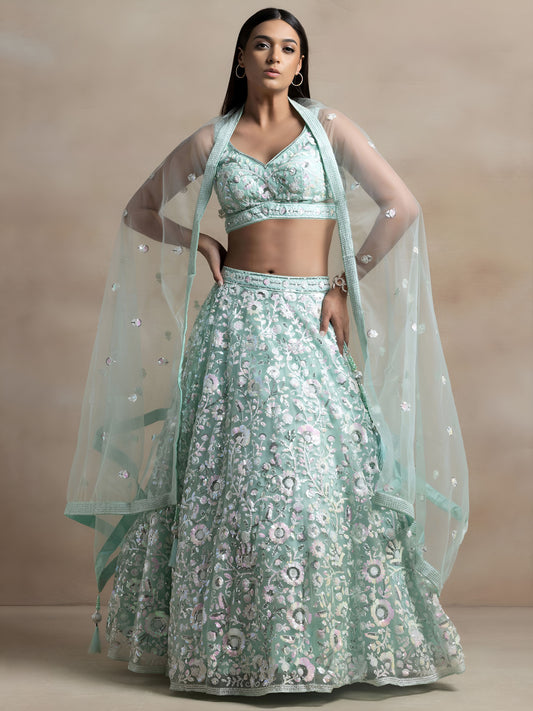 Latest Semi Stitched Lehenga Choli With Dupatta