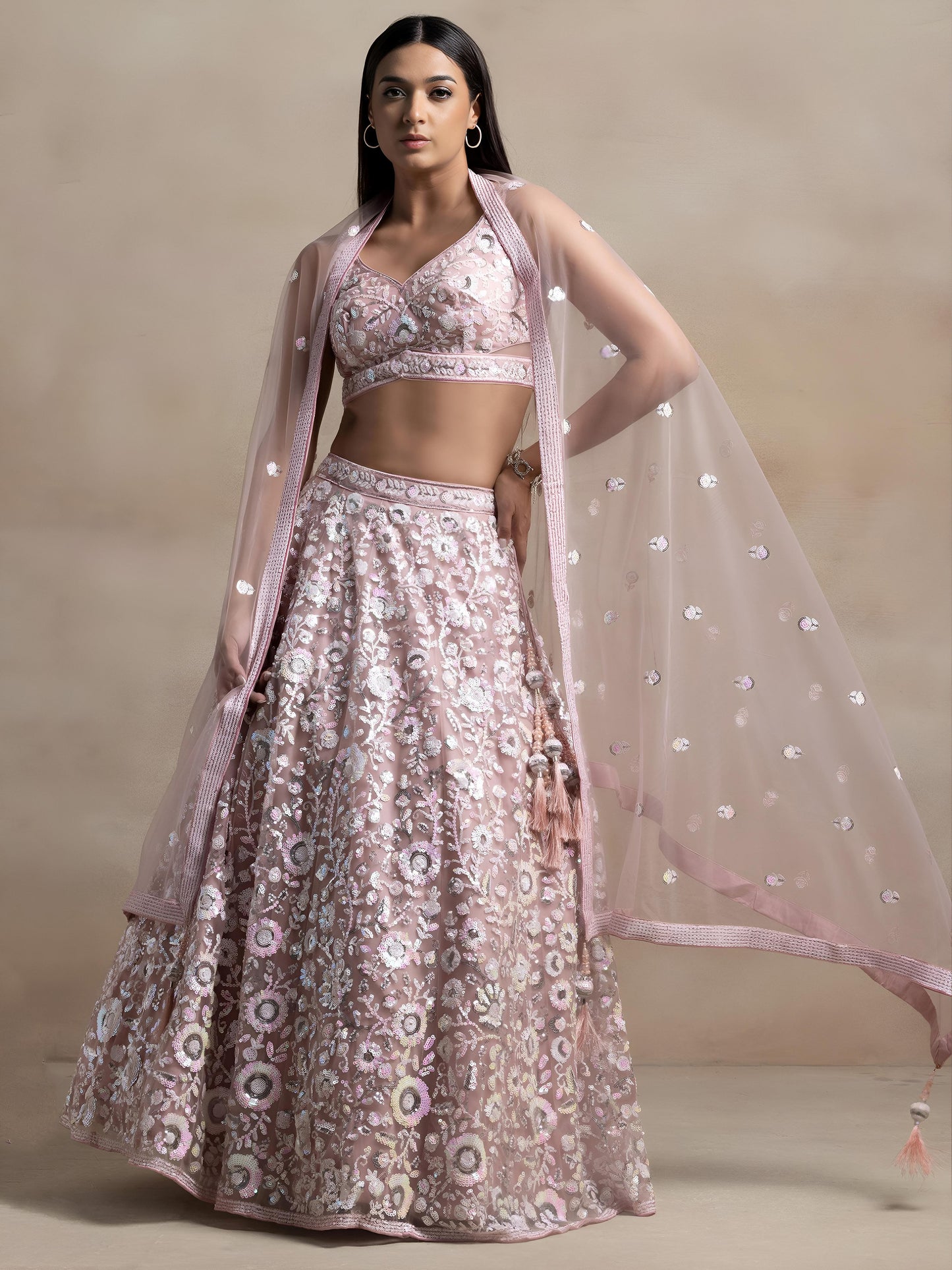 Latest Semi Stitched Lehenga Choli With Dupatta