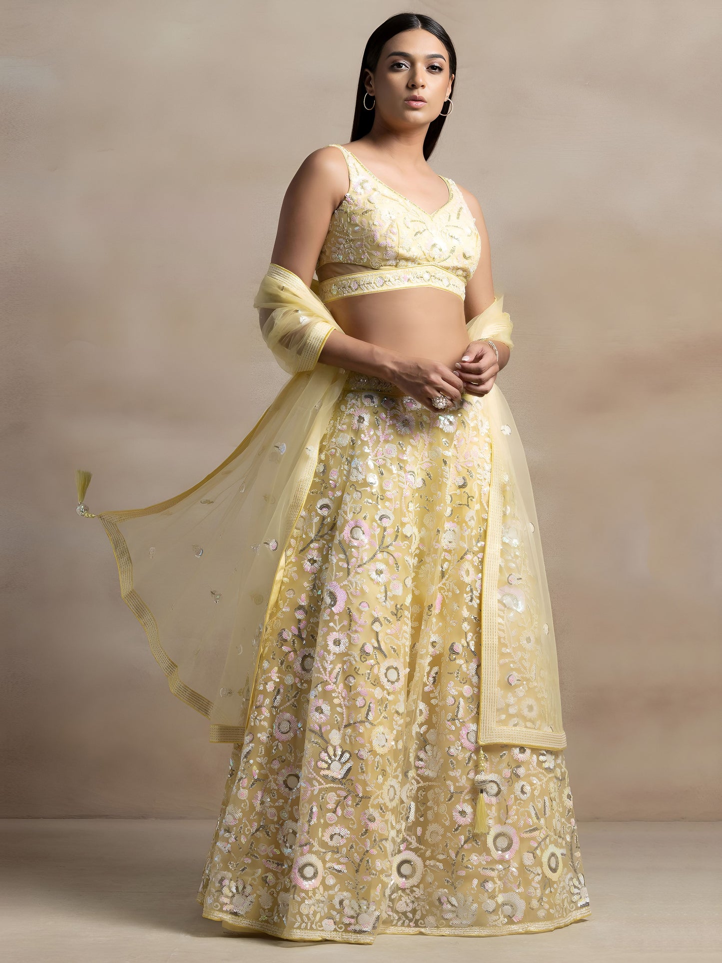 Latest Semi Stitched Lehenga Choli With Dupatta.