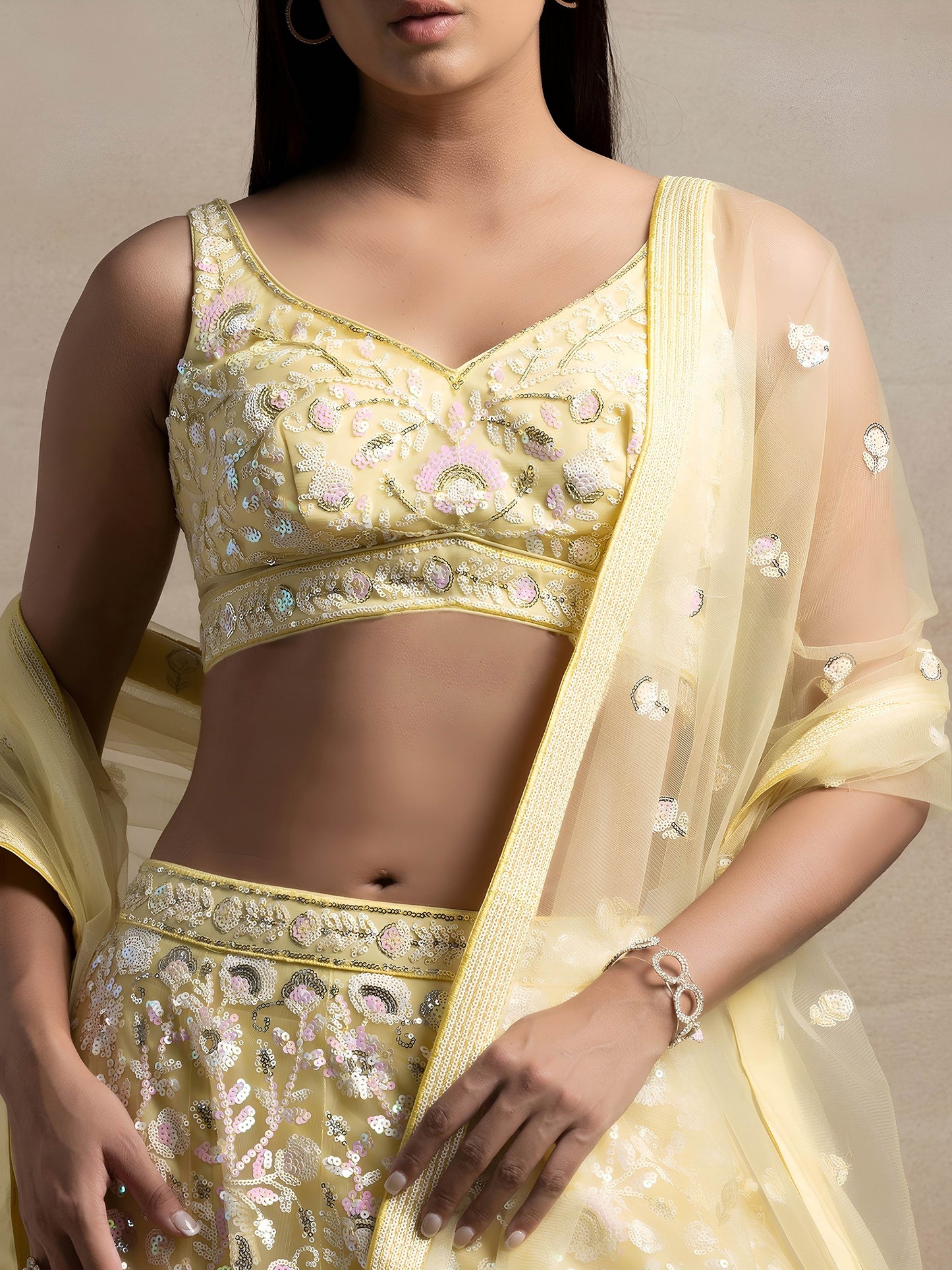 Latest Semi Stitched Lehenga Choli With Dupatta