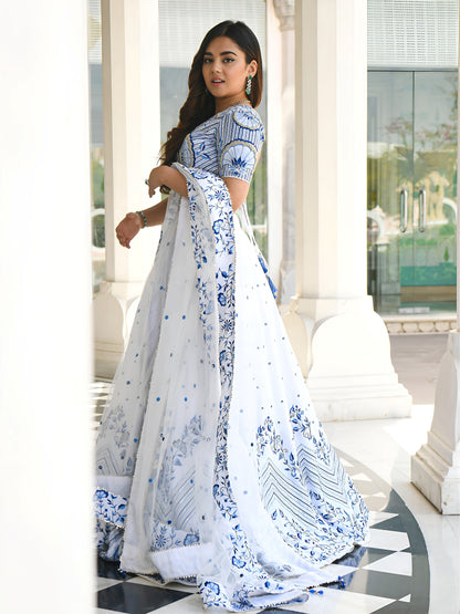 Latest Semi Stitched Lehenga Choli With Dupatta