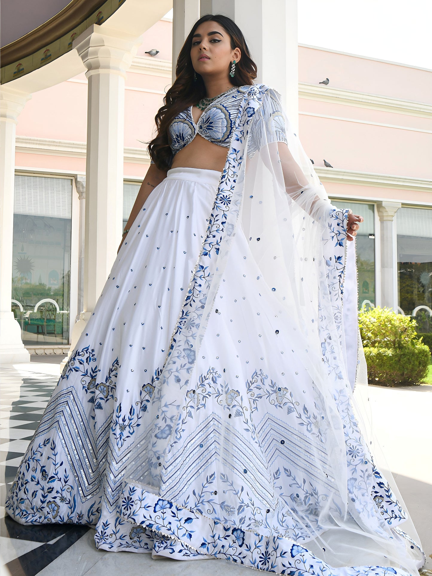 Latest Semi Stitched Lehenga Choli With Dupatta