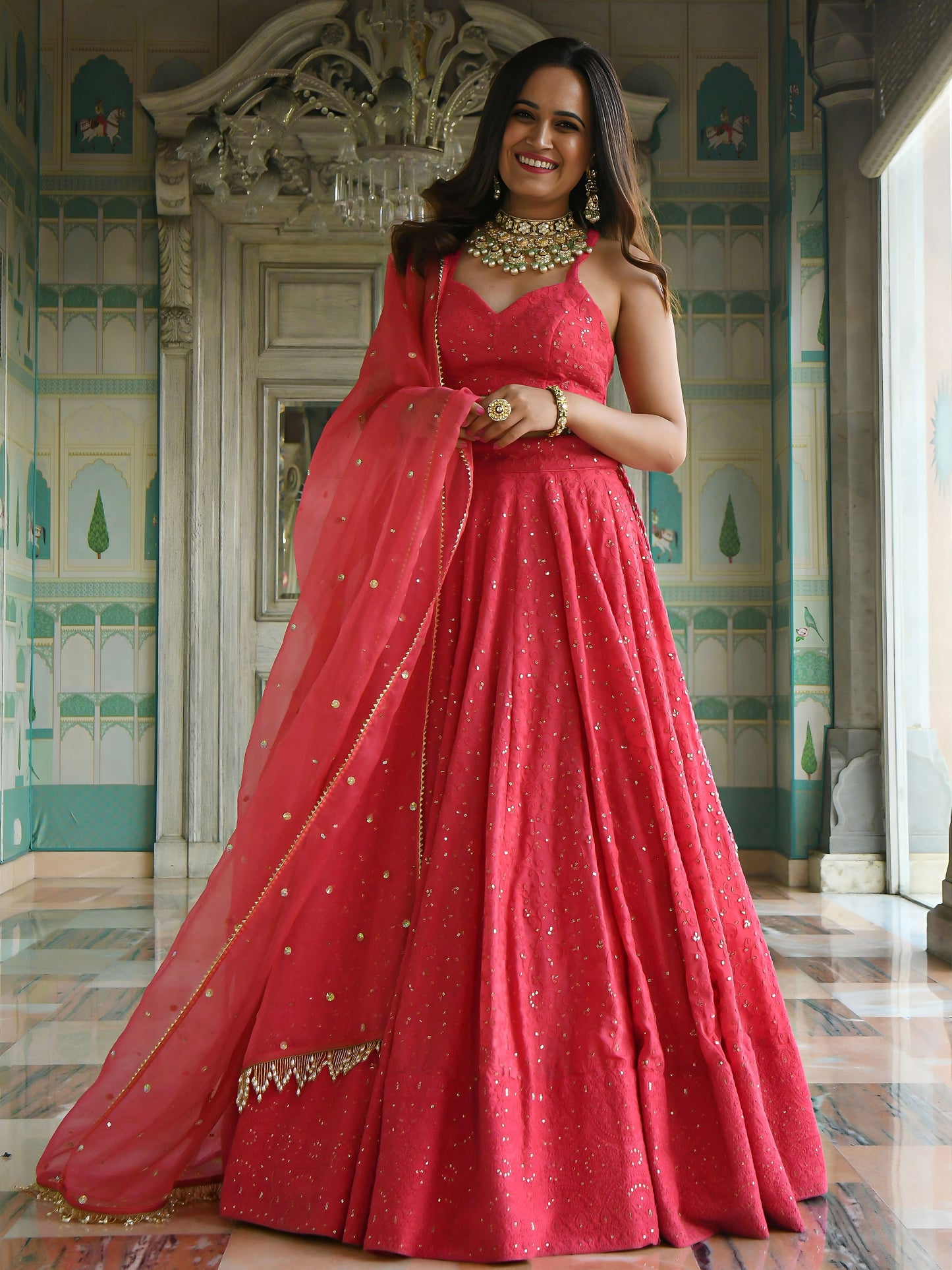 Latest Semi Stitched Lehenga Choli With Dupatta