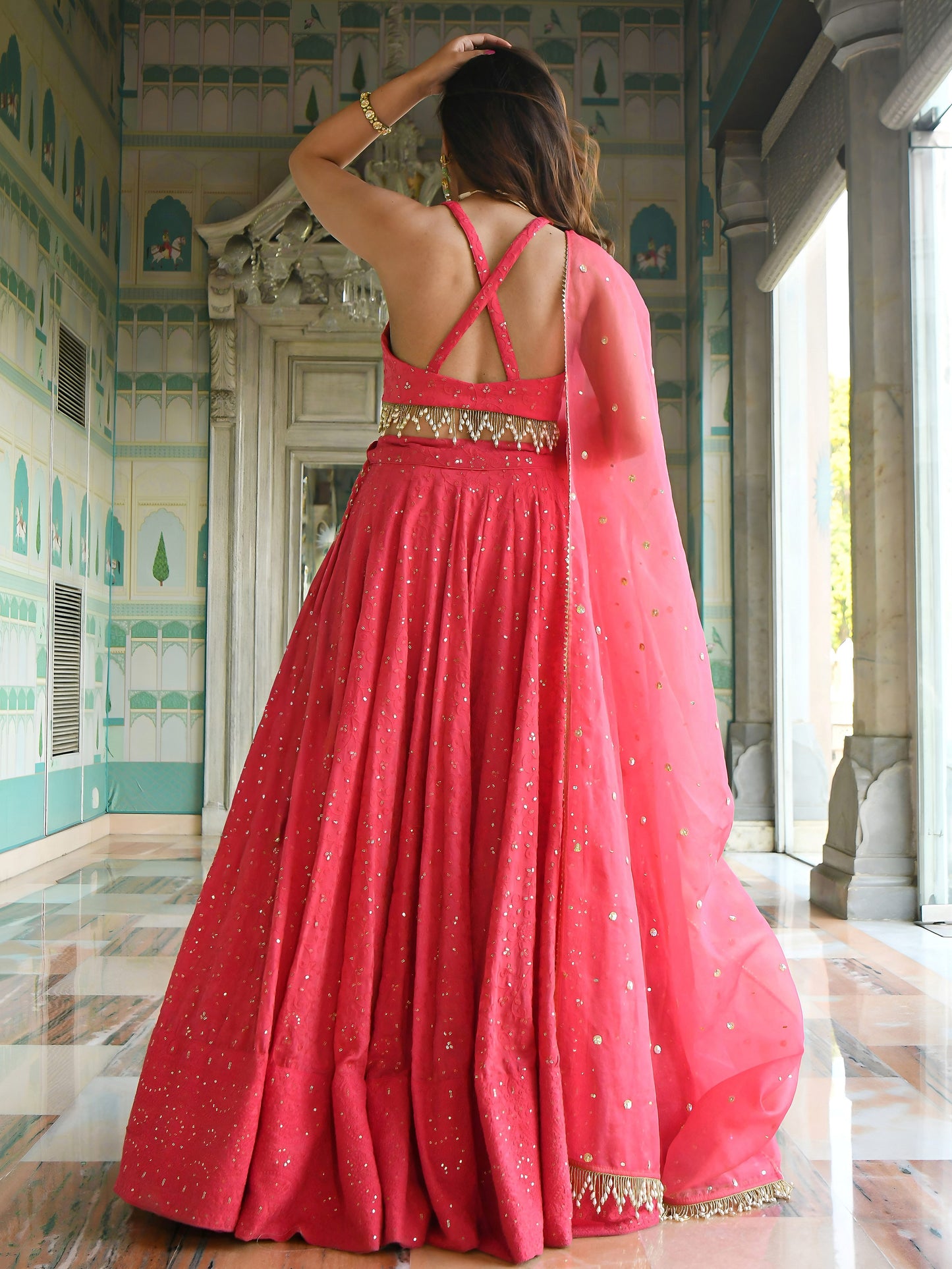 Latest Semi Stitched Lehenga Choli With Dupatta