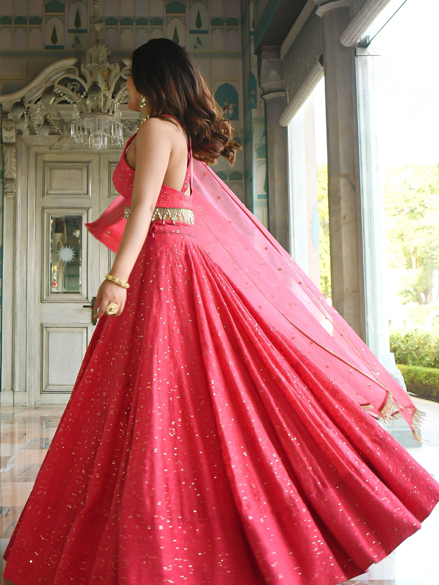 Latest Semi Stitched Lehenga Choli With Dupatta