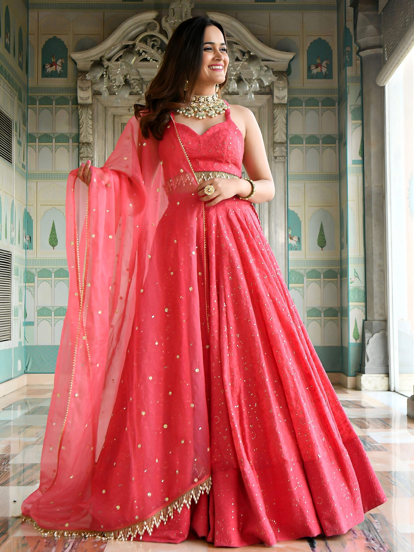 Latest Semi Stitched Lehenga Choli With Dupatta