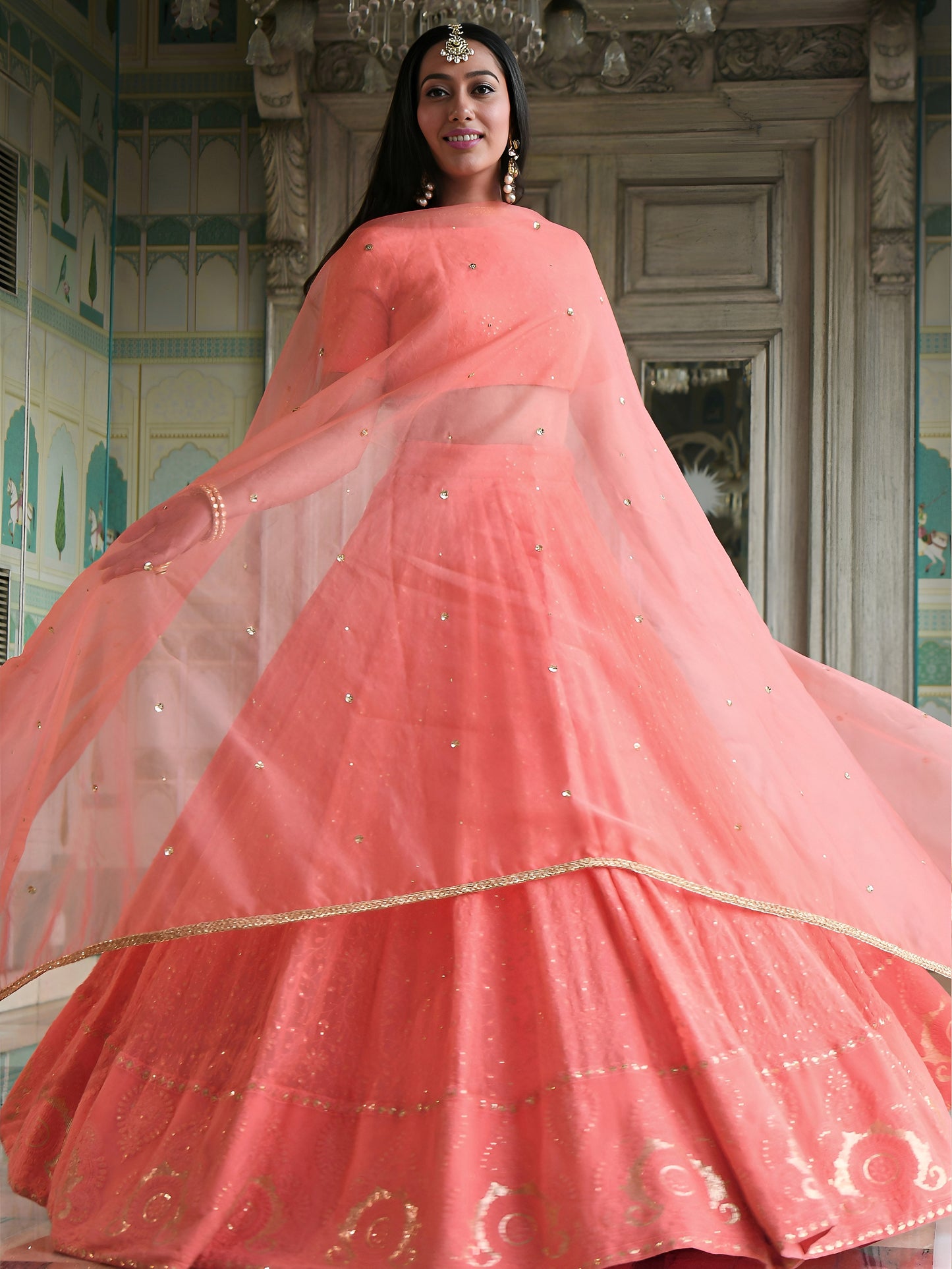 Latest Semi Stitched Lehenga Choli With Dupatta