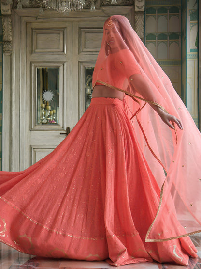 Latest Semi Stitched Lehenga Choli With Dupatta