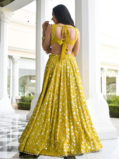 Latest Semi Stitched Lehenga Choli With Dupatta