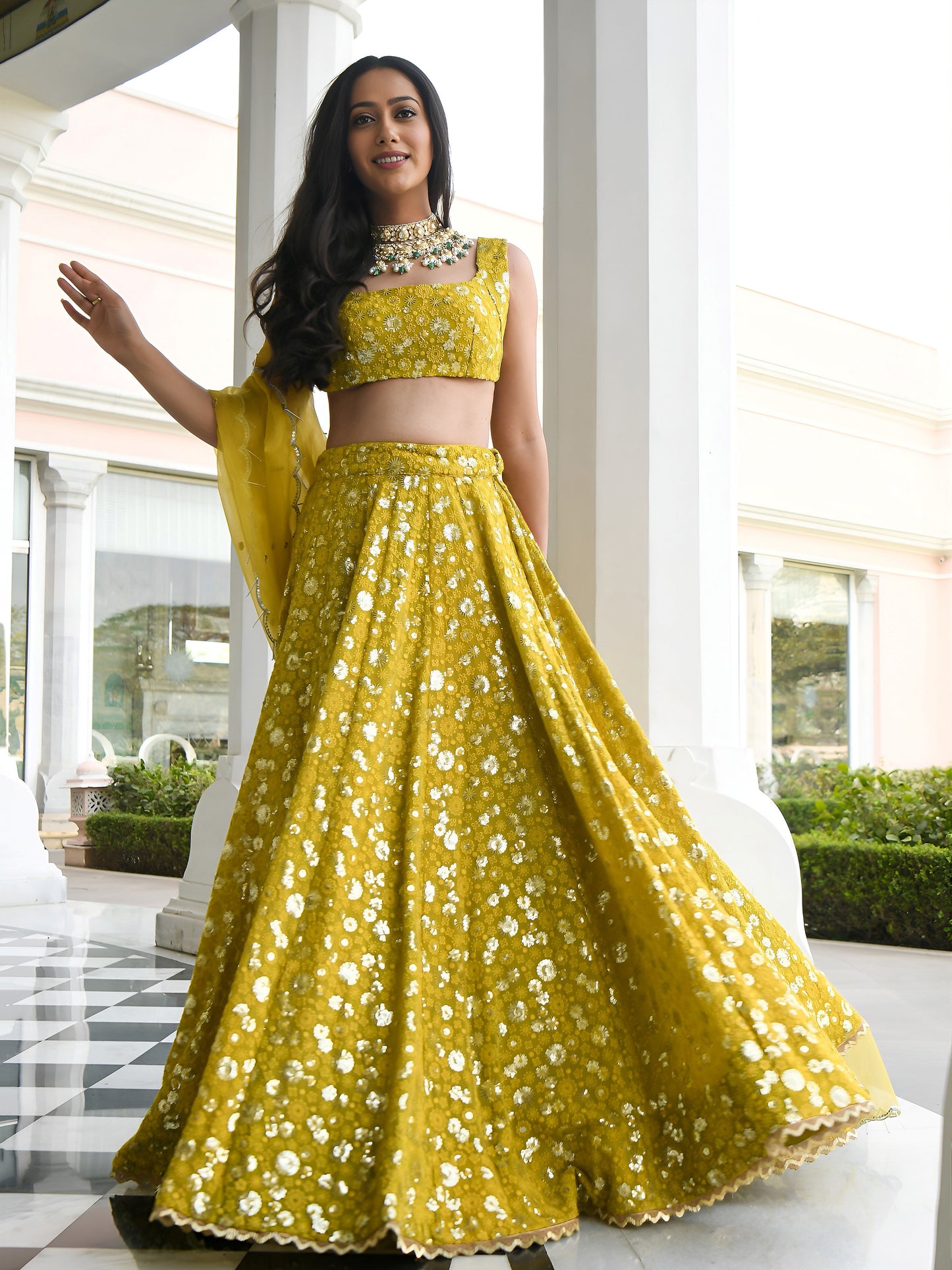 Latest Semi Stitched Lehenga Choli With Dupatta