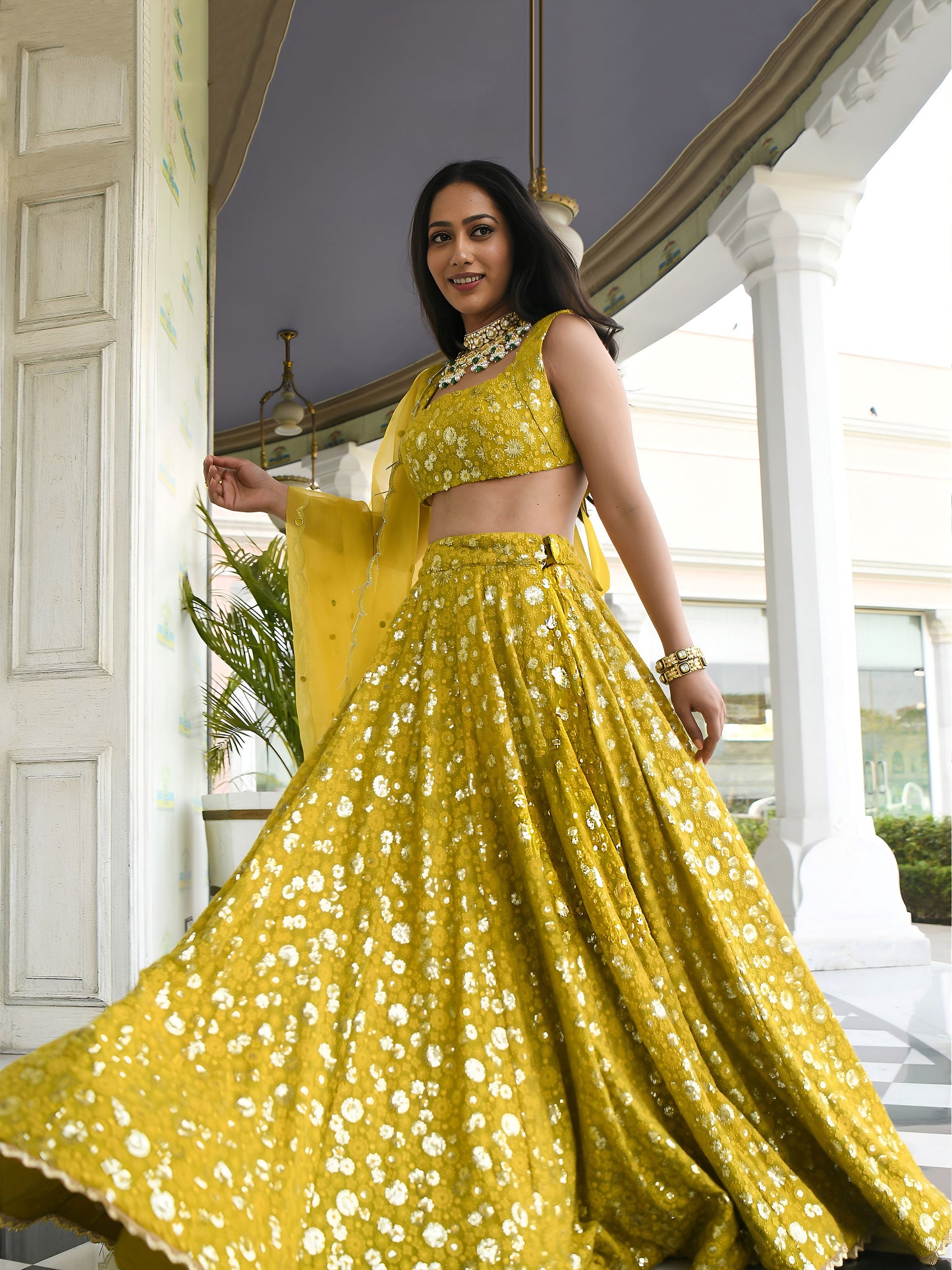 Latest Semi Stitched Lehenga Choli With Dupatta