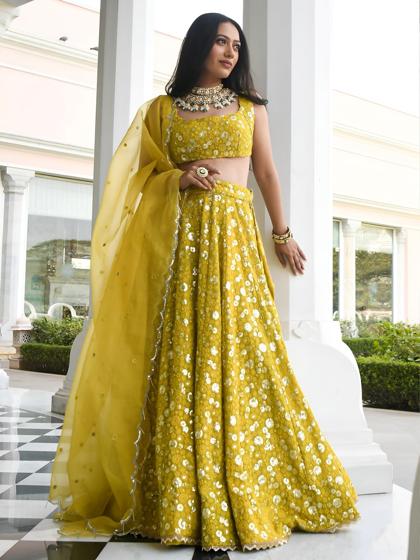 Latest Semi Stitched Lehenga Choli With Dupatta