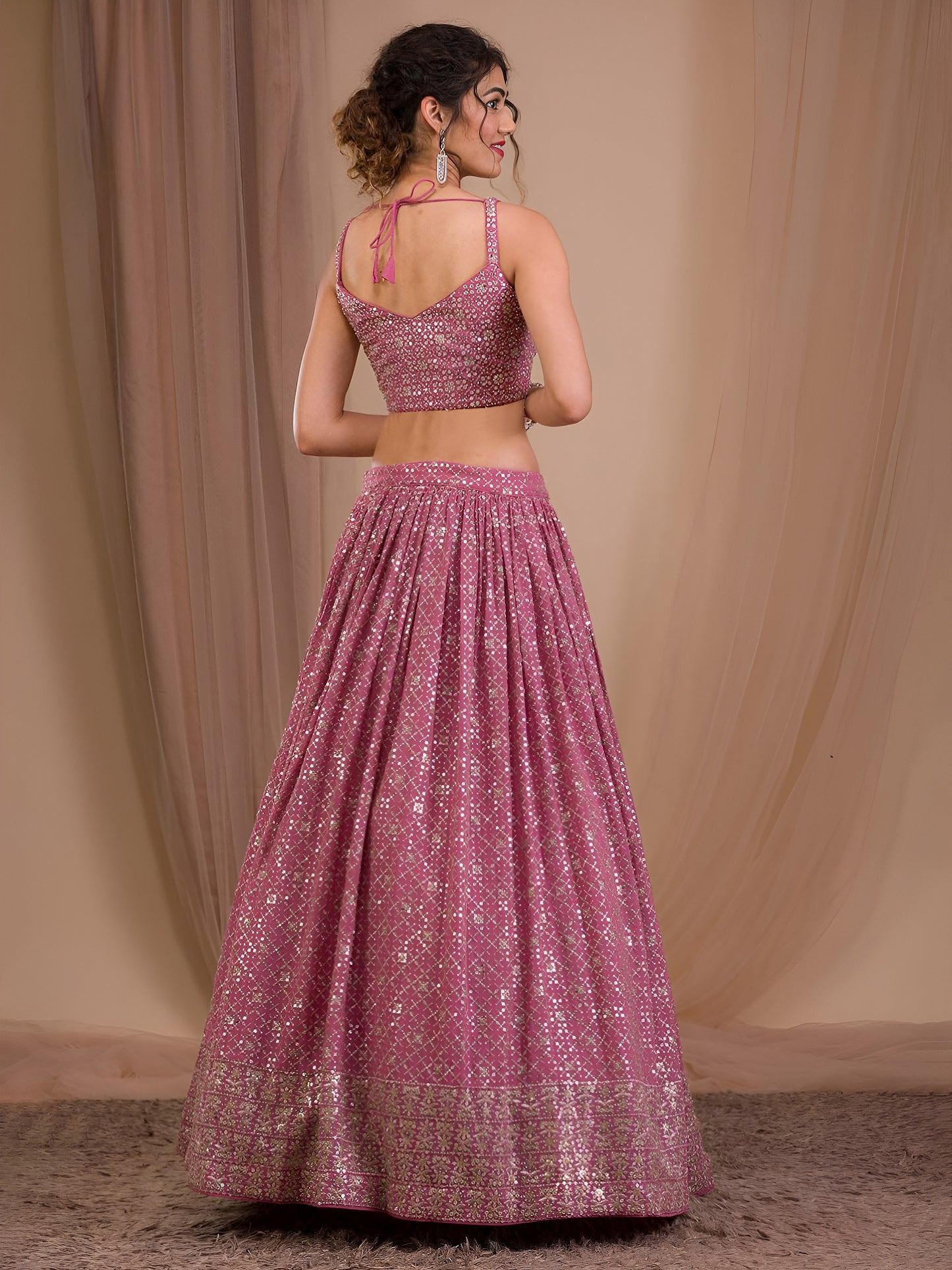 Latest Semi Stitched Lehenga Choli With Dupatta