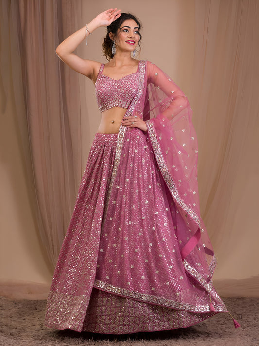 Latest Semi Stitched Lehenga Choli With Dupatta