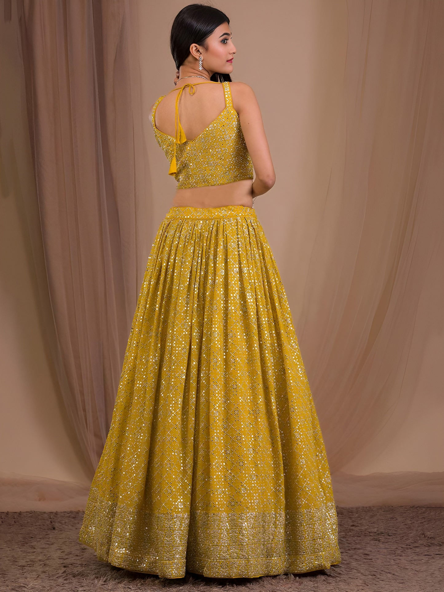 Latest Semi Stitched Lehenga Choli With Dupatta