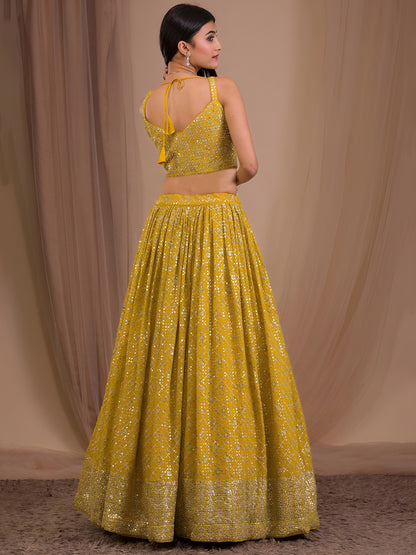 Latest Semi Stitched Lehenga Choli With Dupatta