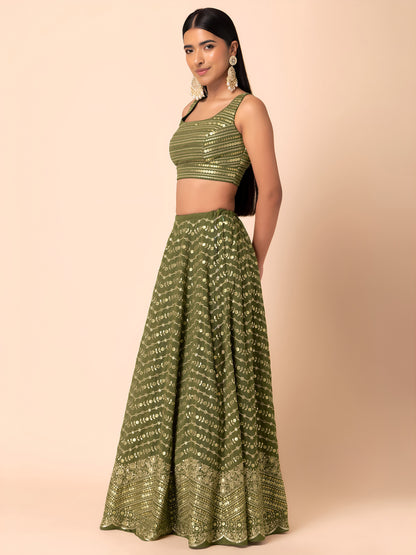 Latest Semi Stitched Lehenga Choli With Dupatta