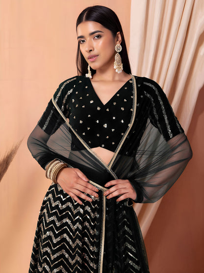 Latest Semi Stitched Lehenga Choli With Dupatta